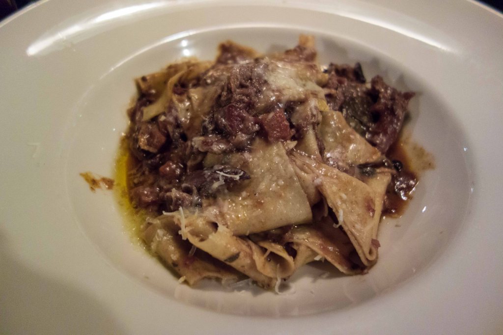 Pappardelle with duck ragu
